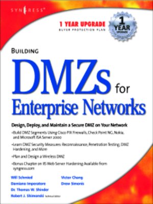 cover image of Building DMZs For Enterprise Networks